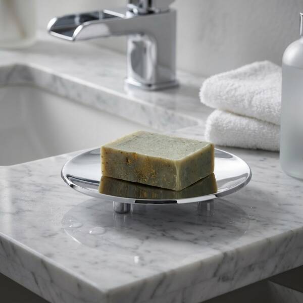 System Tezgah Üstü Katı Sabunluk Krom (BA2013 008 CR) - 1