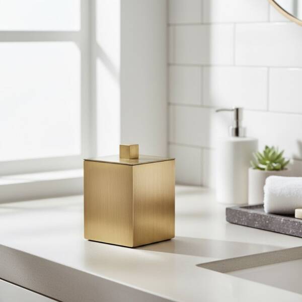 System Tezgah Üstü Pamukluk Antik Renk (BA2001 024 ABM) - 1