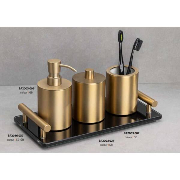 System Tezgah Üstü Pamukluk Gold Branch Renk (BA2003 024 GB) - 2