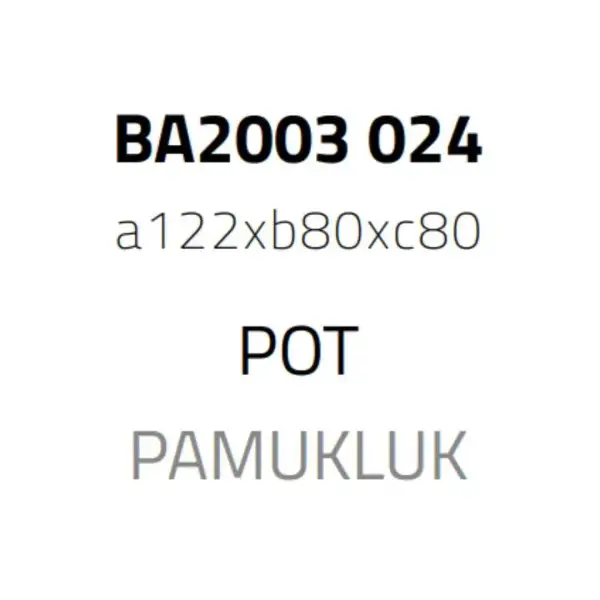 System Tezgah Üstü Pamukluk Gold Branch/Gold Renk (BA2003 024 GB-GL) - 2