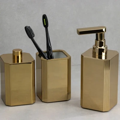 System Tezgah Üstü Diş Fırçalık Gold/Altın Renk (BA2011 007 GL) - 2