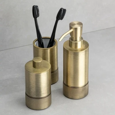 System Tezgah Üstü Diş Fırçalık Antik Sarı Renk (BA2006 007 ABM) - 3