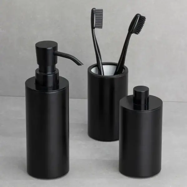 System Tezgah Üstü Diş Fırçalığı Mat Siyah (BA2004 007 AL6) - 4