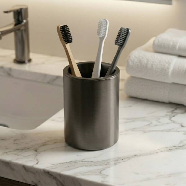 System Tezgah Üstü Diş Fırçalığı Füme Renk (BA2004 007 BBN) - 1