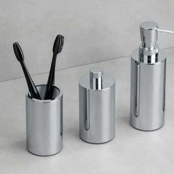 System Tezgah Üstü Diş Fırçalığı Krom Renk (BA2004 007 CR) - 3