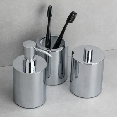 System Tezgah Üstü Diş Fırçalığı Krom Renk (BA2003 007 CR) - 3