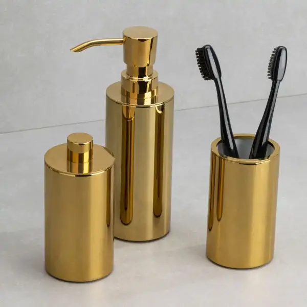 System Tezgah Üstü Diş Fırçalık Gold Renk (BA2004 007 GL) - 2