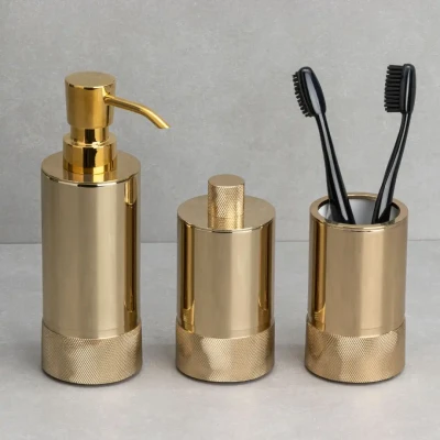 System Tezgah Üstü Diş Fırçalık Gold Renk (BA2006 007 GL) - 2