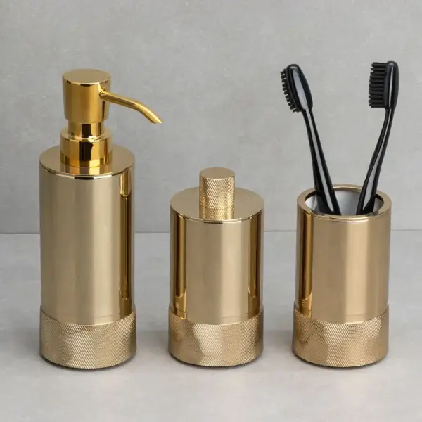 System Tezgah Üstü Diş Fırçalık Gold Renk (BA2006 007 GL) - 2