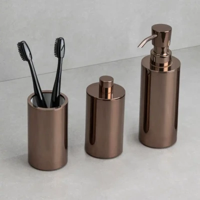 System Tezgah Üstü Diş Fırçalık Rose Renk (BA2004 007 RS) - 3