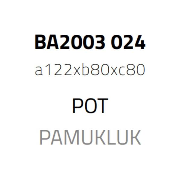 System Tezgah Üstü Pamukluk Siyah/Krom Renk (BA2003 024 AL6-CR) - 3