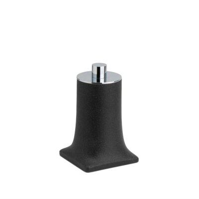 System Tezgah Üstü Pamukluk Siyah/Krom Renk (BA2007 024 R2-CR) - System Banyo (1)