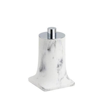 System Tezgah Üstü Pamukluk Mermer/Krom Renk (BA20007 001013 R3-CR) - 1