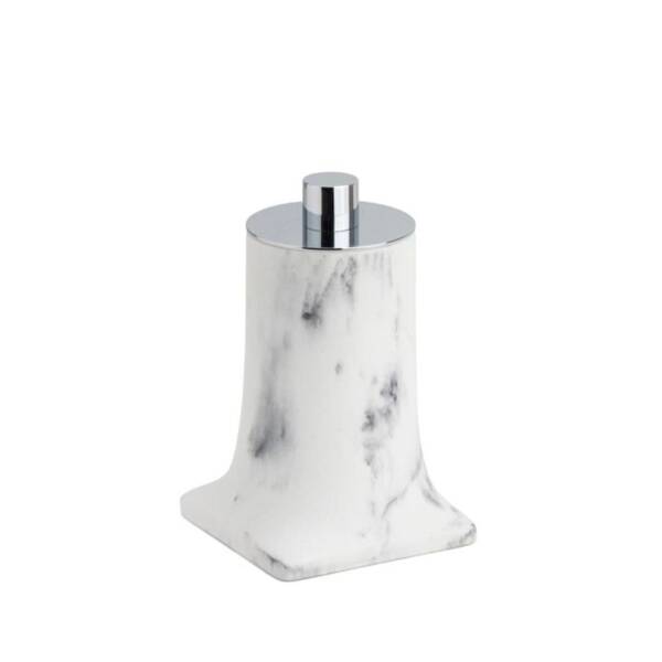 System Tezgah Üstü Pamukluk Mermer/Krom Renk (BA20007 001013 R3-CR) - 1