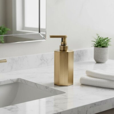 System Sıvı Sabunluk Antik Renk 183X70X87 mm (BA2012 006 ABM) - System Banyo