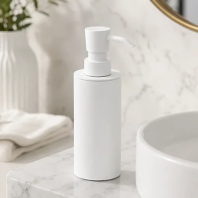 System Tezgah Üstü Sıvı Sabunluk 250 Ml Beyaz Renk (BA2004 006 AL7) - 1