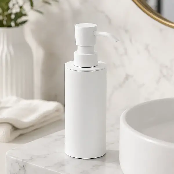 System Tezgah Üstü Sıvı Sabunluk 250 Ml Beyaz Renk (BA2004 006 AL7) - 1