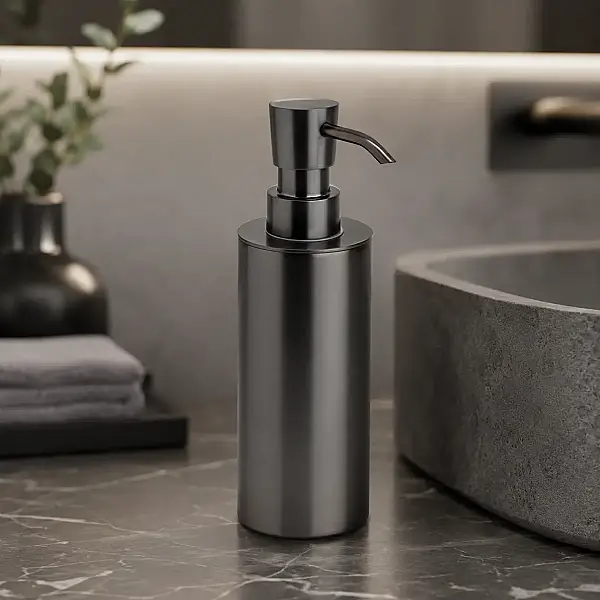 System Tezgah Üstü Sıvı Sabunluk 250 Ml Füme Renk (BA2004 006 BBN) - 1