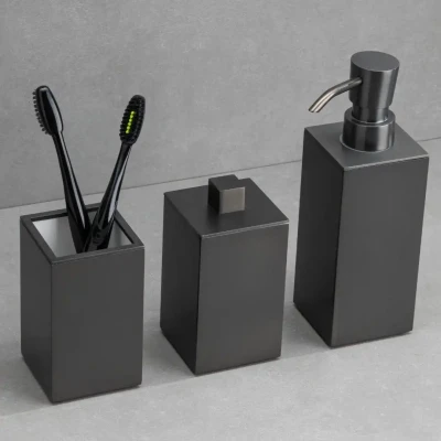 System Sıvı Sabunluk Antrasit / Füme Renk (BA2002 006 BBN) - 4