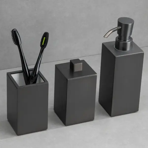 System Sıvı Sabunluk Antrasit / Füme Renk (BA2002 006 BBN) - 4