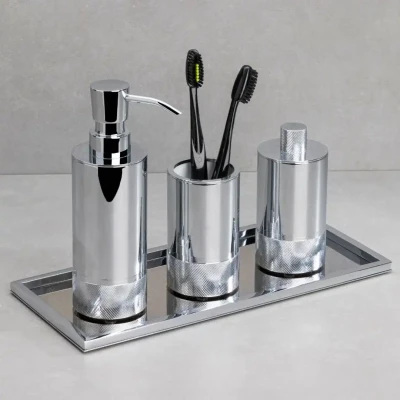 System Tezgah Üstü Sıvı Sabunluk Krom (BA2006 006 CR) - 5