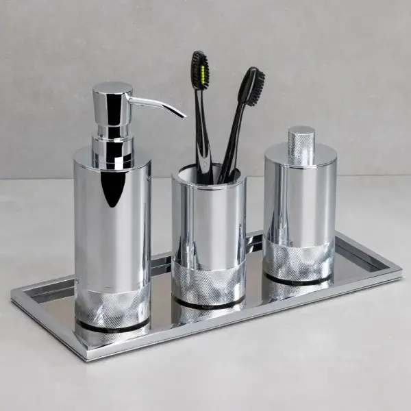 System Tezgah Üstü Sıvı Sabunluk Krom (BA2006 006 CR) - 5