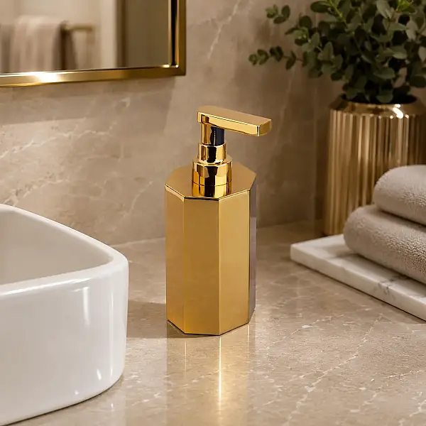 System Sıvı Sabunluk Gold Renk (BA2012 006 GL) - 1