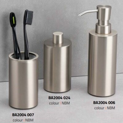 System Tezgah Üstü Sıvı Sabunluk 250 Ml Saten Renk (BA2004 006 NBM) - 2