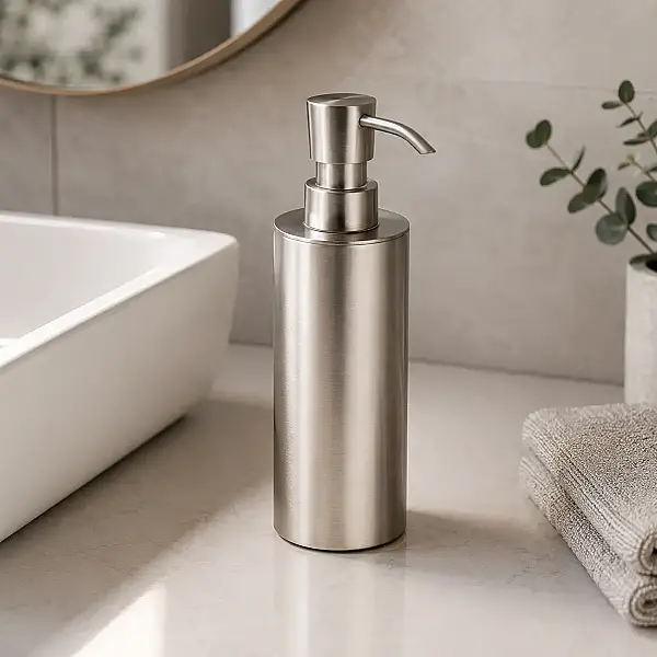 System Tezgah Üstü Sıvı Sabunluk 250 Ml Saten Renk (BA2004 006 NBM) - 1