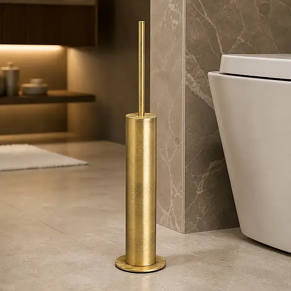 System Tuvalet Fırçalığı Antik Sarı Renk (BA4003 009 ABM) - 1