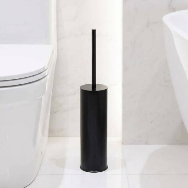 System Banyo Tuvalet Fırçalığı Siyah Renk (BA4004 009 AL6) - 1