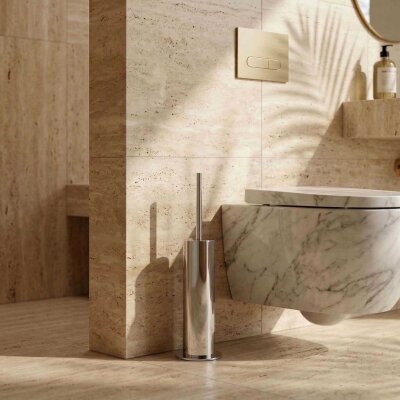 System Tuvalet Fırçalığı Krom (BA4003 009 CR) - System Banyo