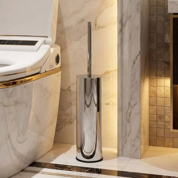 System Banyo Tuvalet Fırçalığı Krom Renk (BA4004 009 CR) - 1