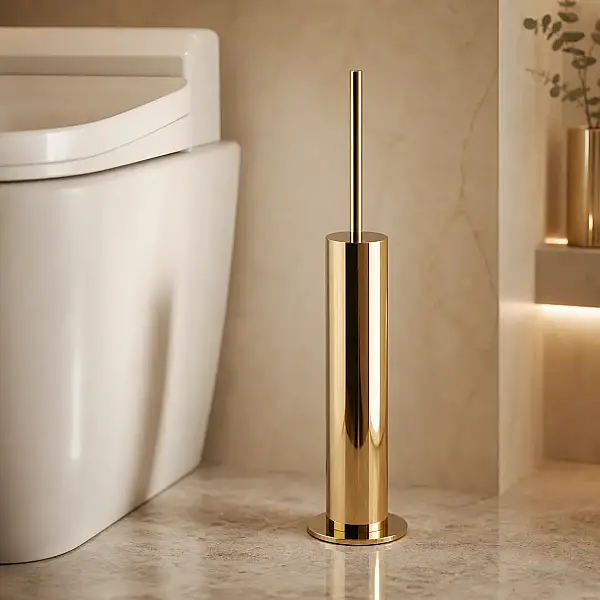 System Tuvalet Fırçalığı Gold Renk (BA4003 009 GL) - 1
