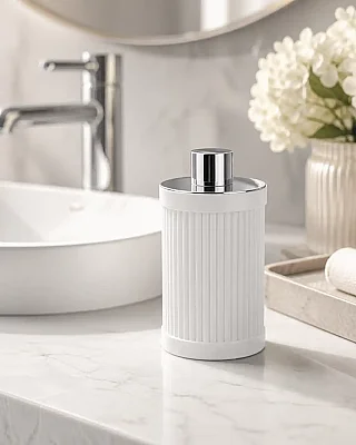 System Pamukluk Beyaz/Krom Renk (BA2019 024 R1-CR) - 1