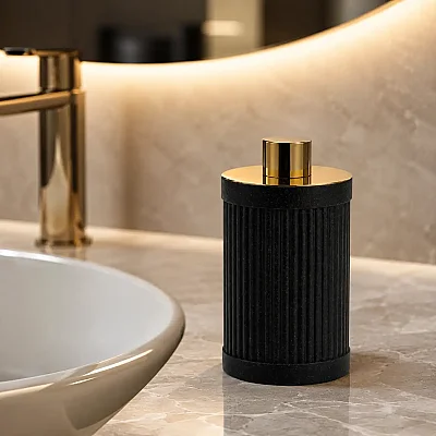System Pamukluk Siyah/Gold Renk (BA2019 024 R2-GL) - System Banyo (1)