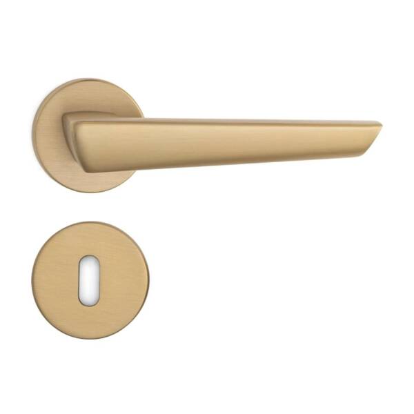 System Thor Gold Branche Rozetli Kapı Kolu (HA270RO12 GB) - 2