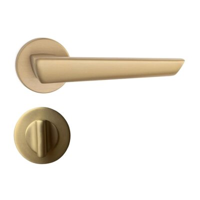 System Thor Gold Branche Rozetli Kapı Kolu (HA270RO12 GB) - 4