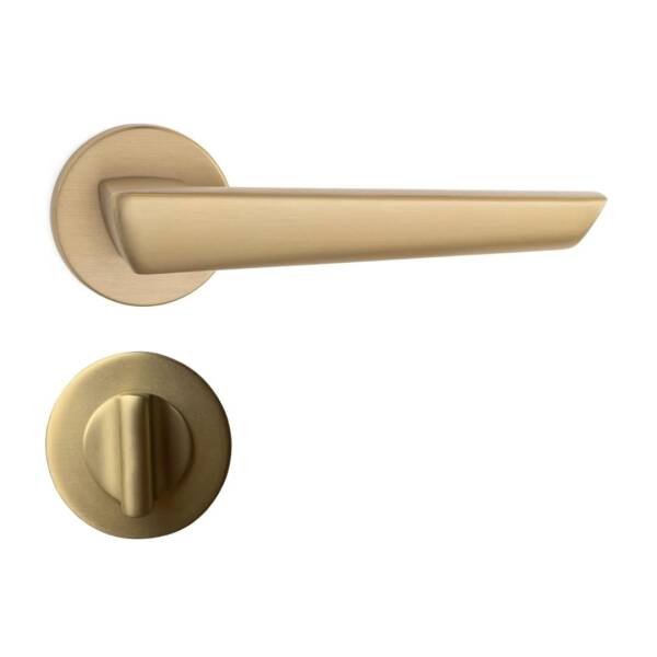 System Thor Gold Branche Rozetli Kapı Kolu (HA270RO12 GB) - 4