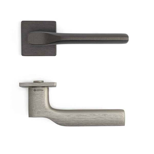 System Tike Kapı Kolu Fırçalı Füme Renk (HA271RO21 ELX1) - 3