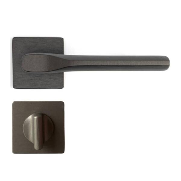 System Tike Kapı Kolu Fırçalı Nikel Saten Renk (HA271RO21 ELX1) - 2