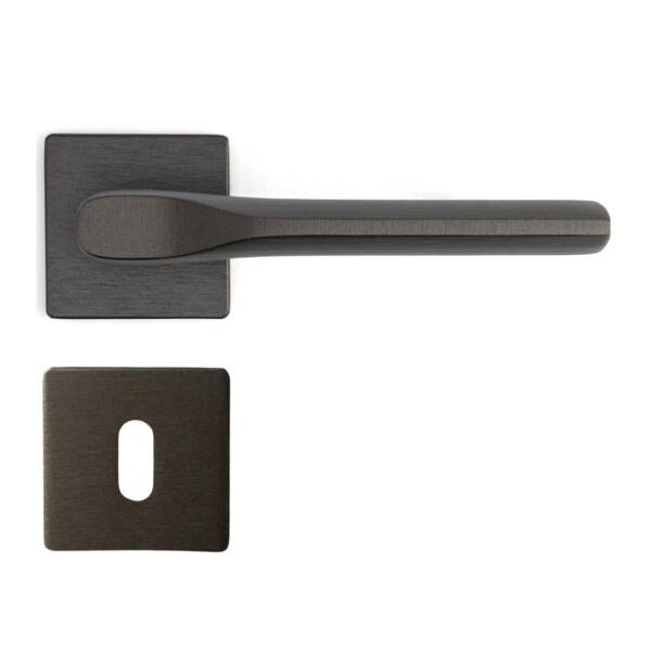 System Tike Kapı Kolu Fırçalı Nikel Saten Renk (HA271RO21 ELX1) - 1