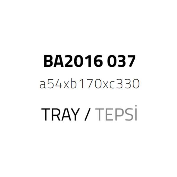 System Banyo Tepsisi Cam/Gold Branch Renk (BA2016 037 C1-GB) - 2