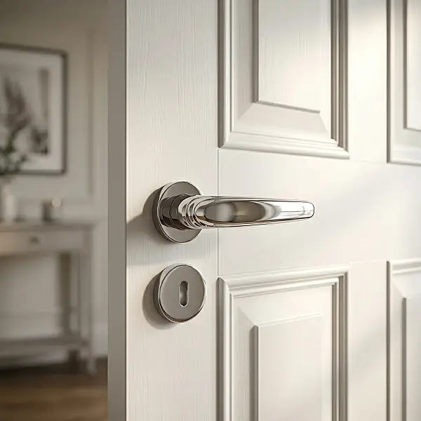 System Triton Rozetli Kapı Kolu Krom (HA153RO12 CR) - 1