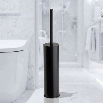 System Tuvalet Fırçalığı Siyah Renk (BA4018 009 AL6) - System Banyo