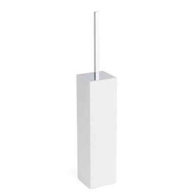 System Tuvalet Fırçası Beyaz/Krom Renk (BA4037 009 R1-CR) - 1