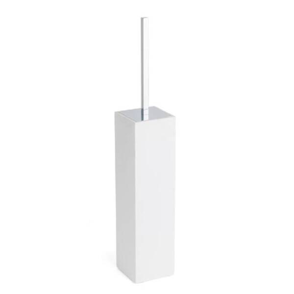 System Tuvalet Fırçası Beyaz/Krom Renk (BA4037 009 R1-CR) - 1