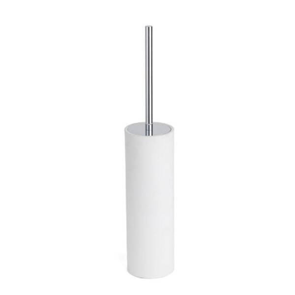 System Tuvalet Fırçası Beyaz/Krom Renk (BA4038 009 R1-CR) - 1