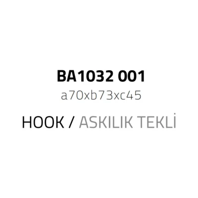 System Vector Askılık Antik Renk (BA1032 001 ABM) - 3