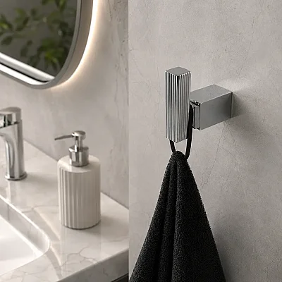 System Vector Askılık Krom Renk (BA1032 001 CR) - 1